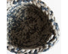 Panier corbeille avec anses décoration en crochet fait main