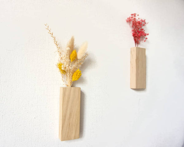 fleurs séchées déco murale artisanale originale champetre