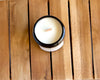 Bougie française naturelle cire de soja mèche en bois respectueuse de l'environnement parfum figue créatrice Shamea