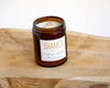 Bougie cadeau Noel naturelle cire de soja mèche bois artisanale marque Shamea