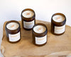Collection bougies naturelles cire de soja mèche bois parfum sapin Shamea