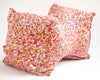 Coussin repose-tête original unique artisanal made in France à fleurs Petite Marie Créatrice