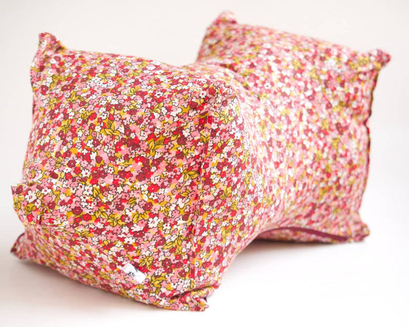 Coussin repose-tête original unique artisanal made in France à fleurs Petite Marie Créatrice