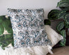 Housse de coussin décoration d'intérieur de créatrice imprimé floral original