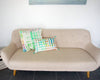 Housse de coussin pour canapé rectangulaire unique fabrication artisanale française marque happé