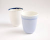 Mug sans anse design fait-main céramiste Marie Laurent