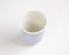 Mug tasse céramique porcelaine artisanal pièce unique bleu clair