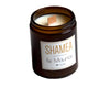 Bougie vanille végétale naturelle artisanale Shamea