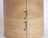 Zoom inscription french touch du cache-pot en bois original