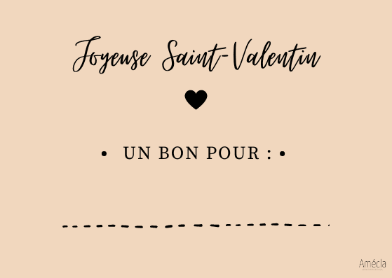 Carte Saint-Valentin gratuite