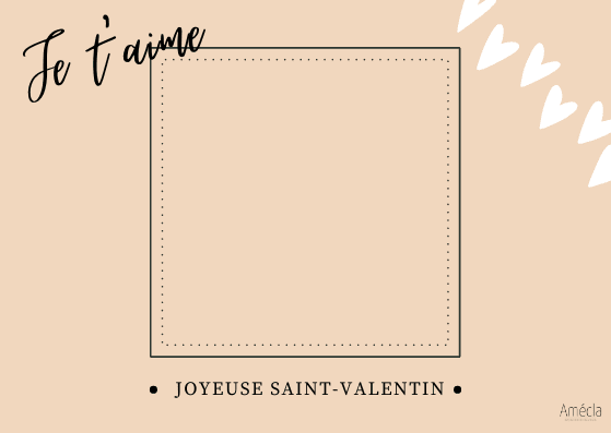 Carte Saint-Valentin gratuite