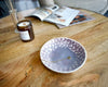 Coupelle céramique porcelaine artisanale unique rangement bijoux sur table de salon
