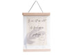 Porte affiche bois aimanté décoration murale artisanale marque My Cosy Home