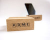 Porte téléphone bureau en bois fait-main en France décoration Home en lettre de scrabble