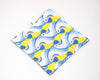 Serviette de table carré en tissu zéro déchet réutilisable fait-main et made in France Petite Marie Créatrice