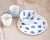 Vaisselle artisanale en porcelaine céramique mugs bol et assiette