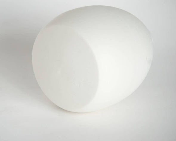 Vase céramique porcelaine soliflore blanc vert - 11 cm